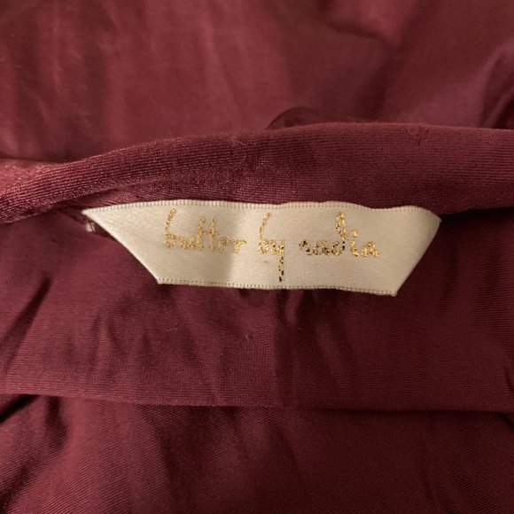 NWT Butter by Nadia - Signature Satin Wrap Dress - Picture 9 of 9